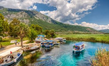 DALYAN - İZTUZU  PLAJI (YÜZME MOLALI) YUVARLAK ÇAY - AKYAKA TURU 